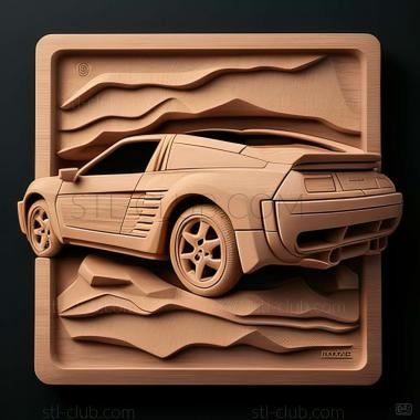 3D модель Toyota MR2 (STL)